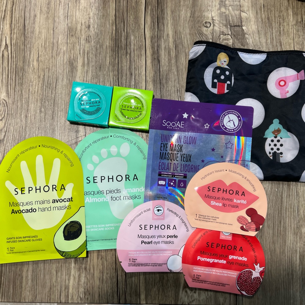 Bag full of Sephora Masks!